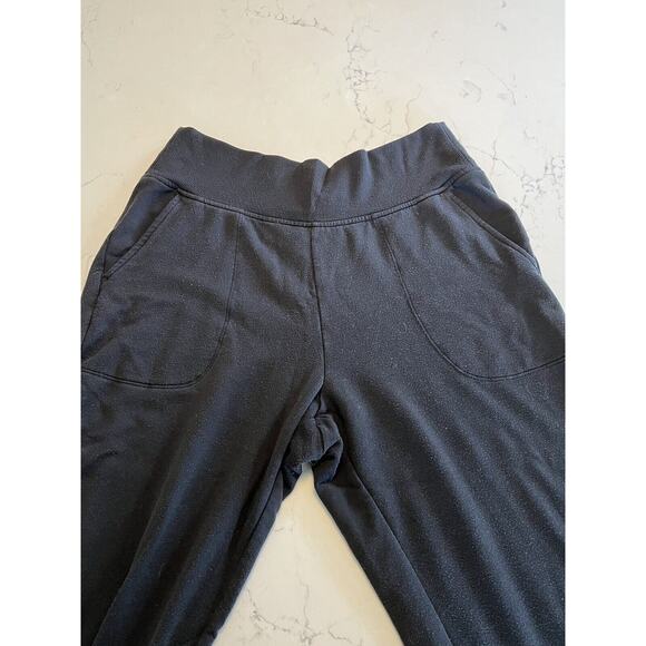 Athleta Black Ankle Length Joggers Sweats Size L (12-14) - Picture 3 of 8